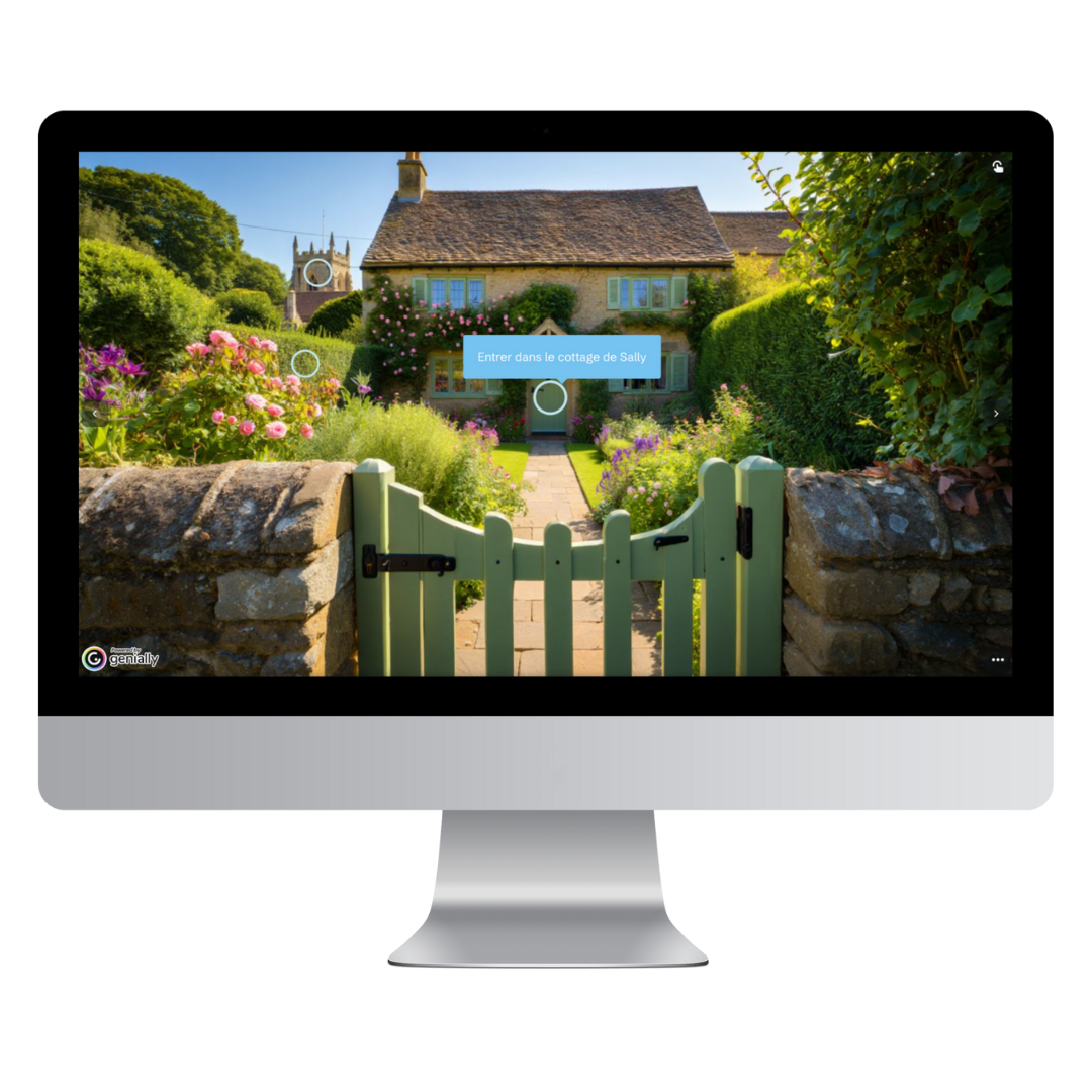 Cottage virtuel mockup Cottage virtuel mockup